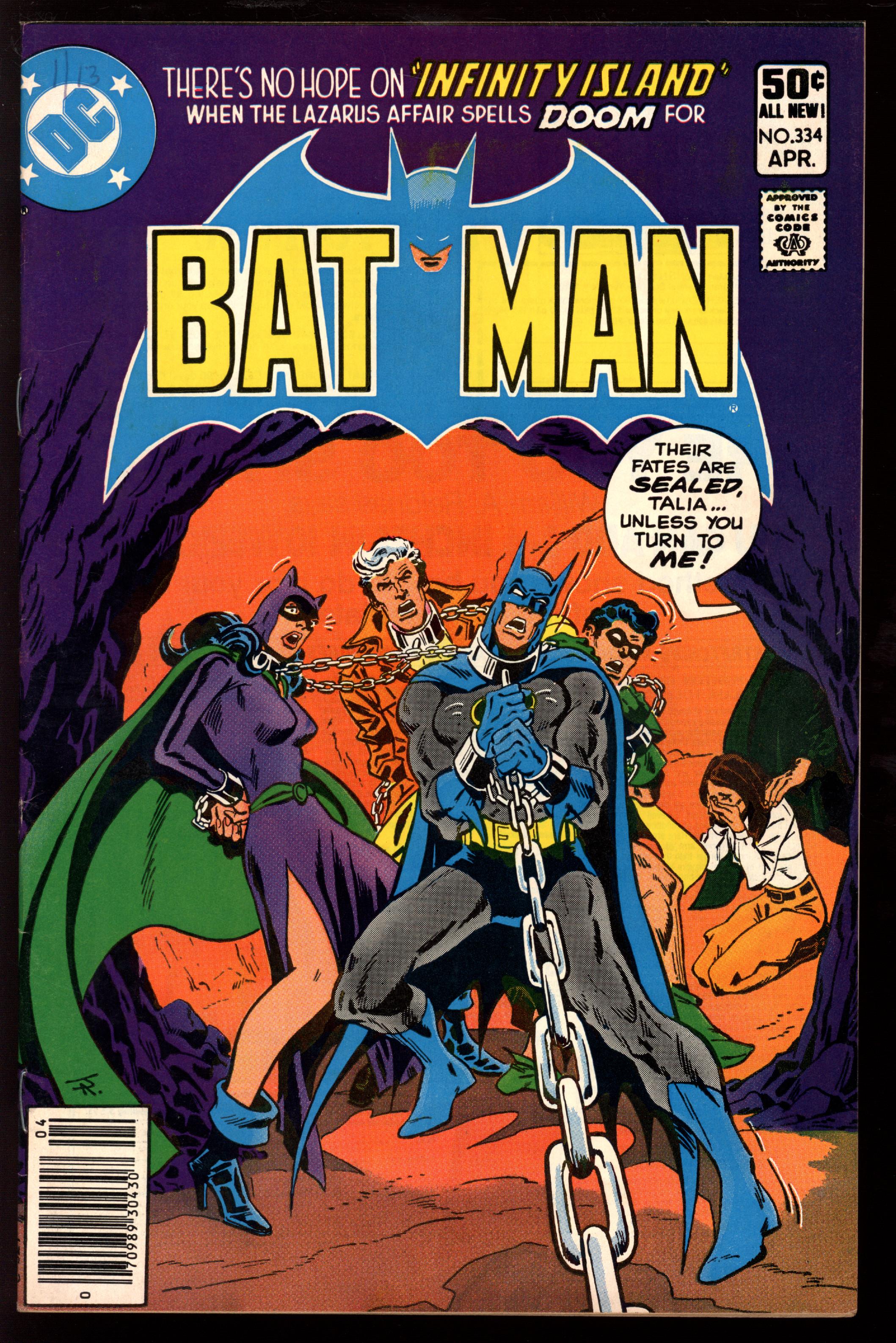 BATMAN Front Cover