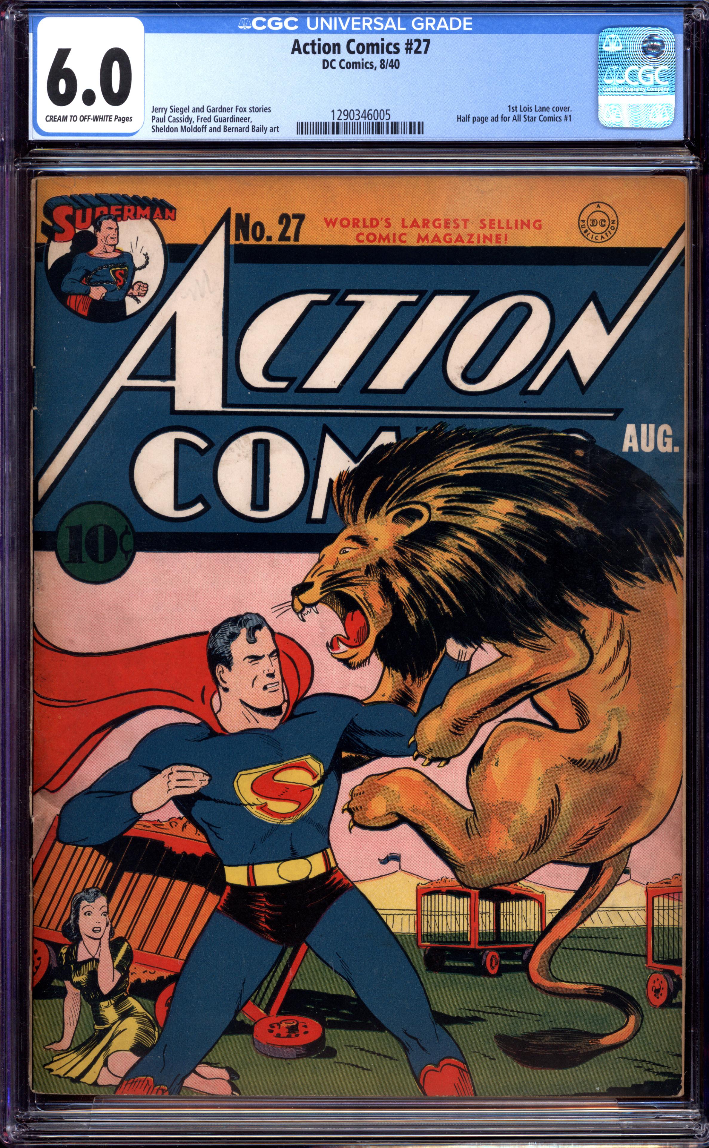 ACTION COMICS Front Cover