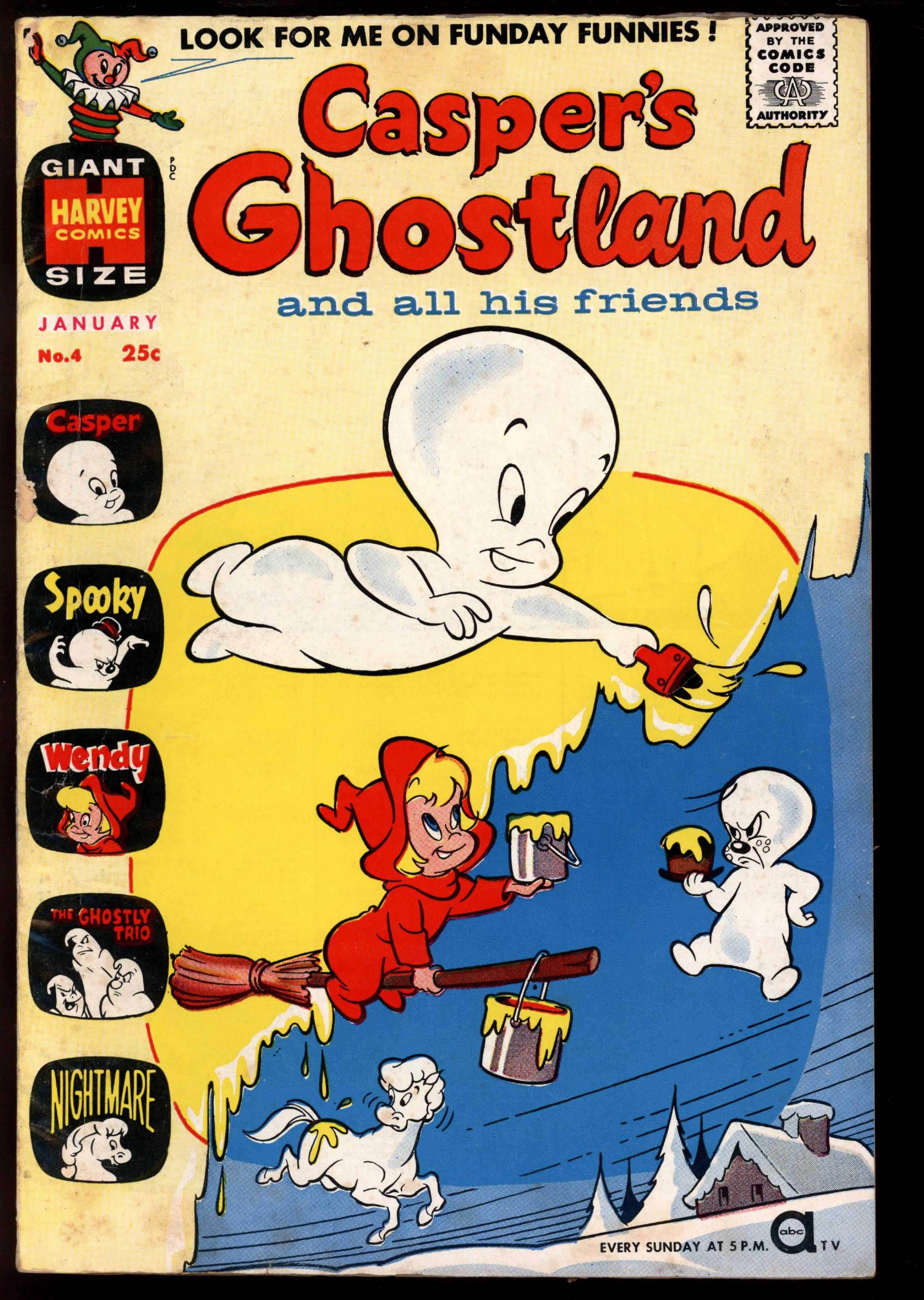 CASPER'S GHOSTLAND Front Cover