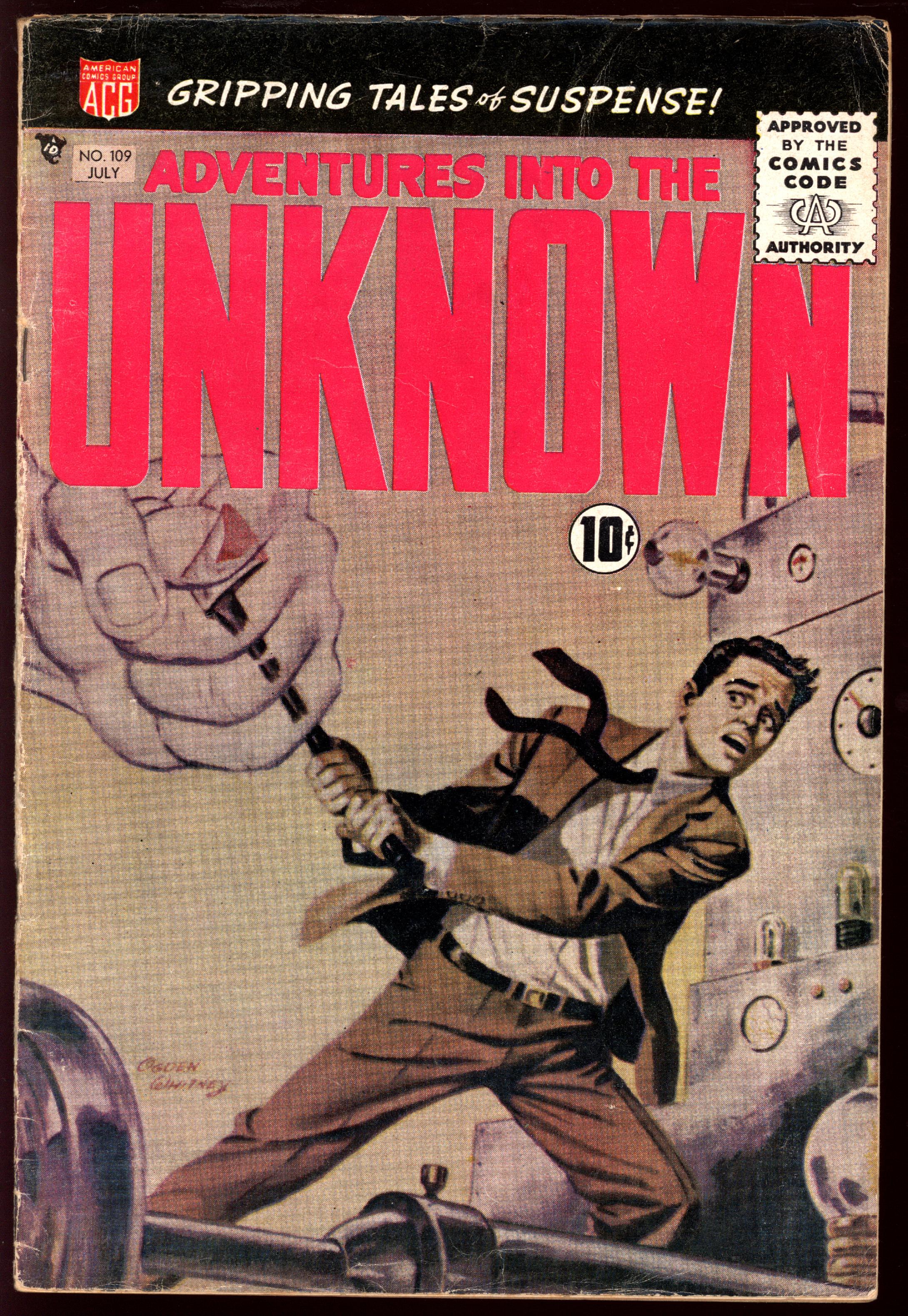 ADVENTURES INTO THE UNKNOWN Front Cover