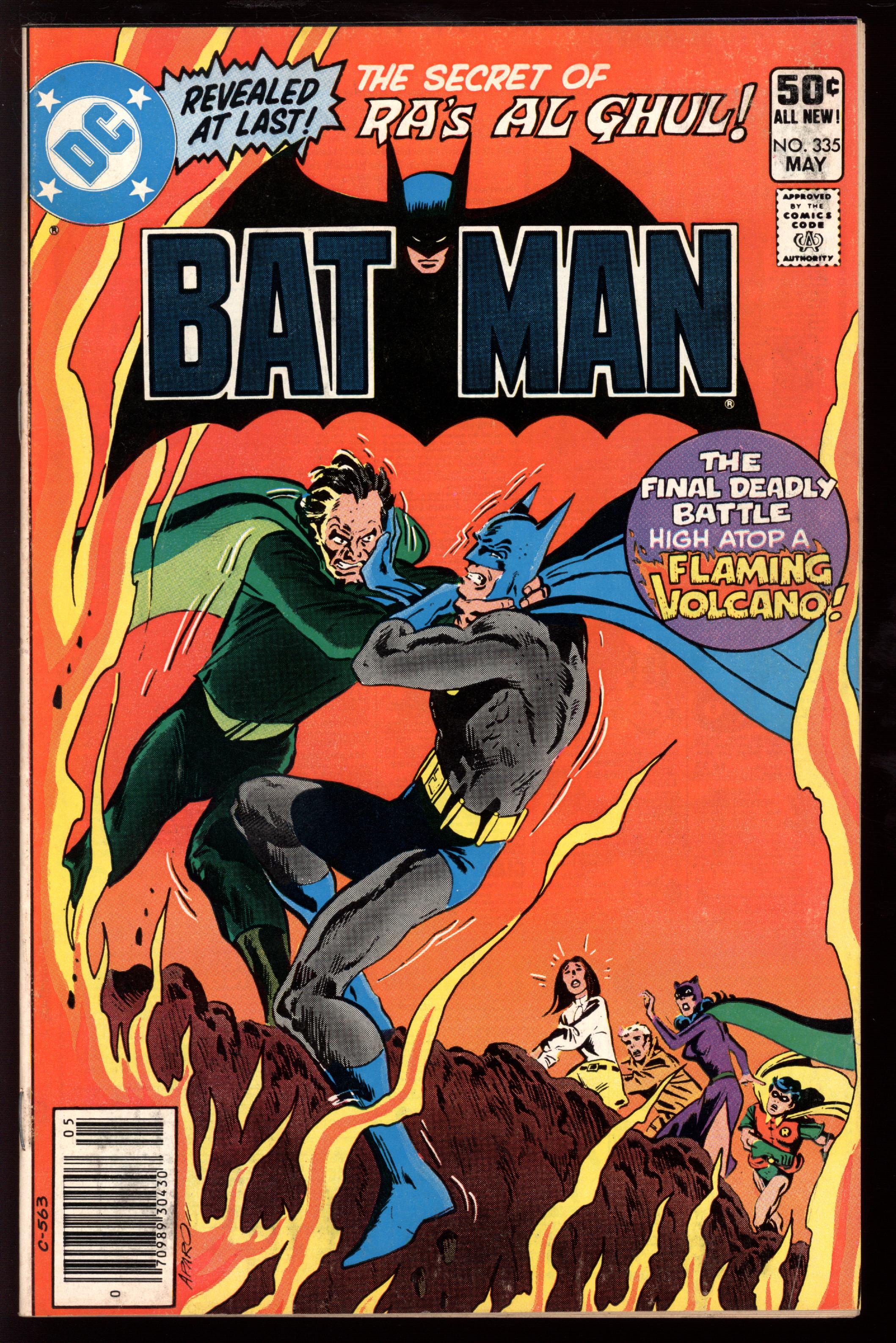 BATMAN Front Cover