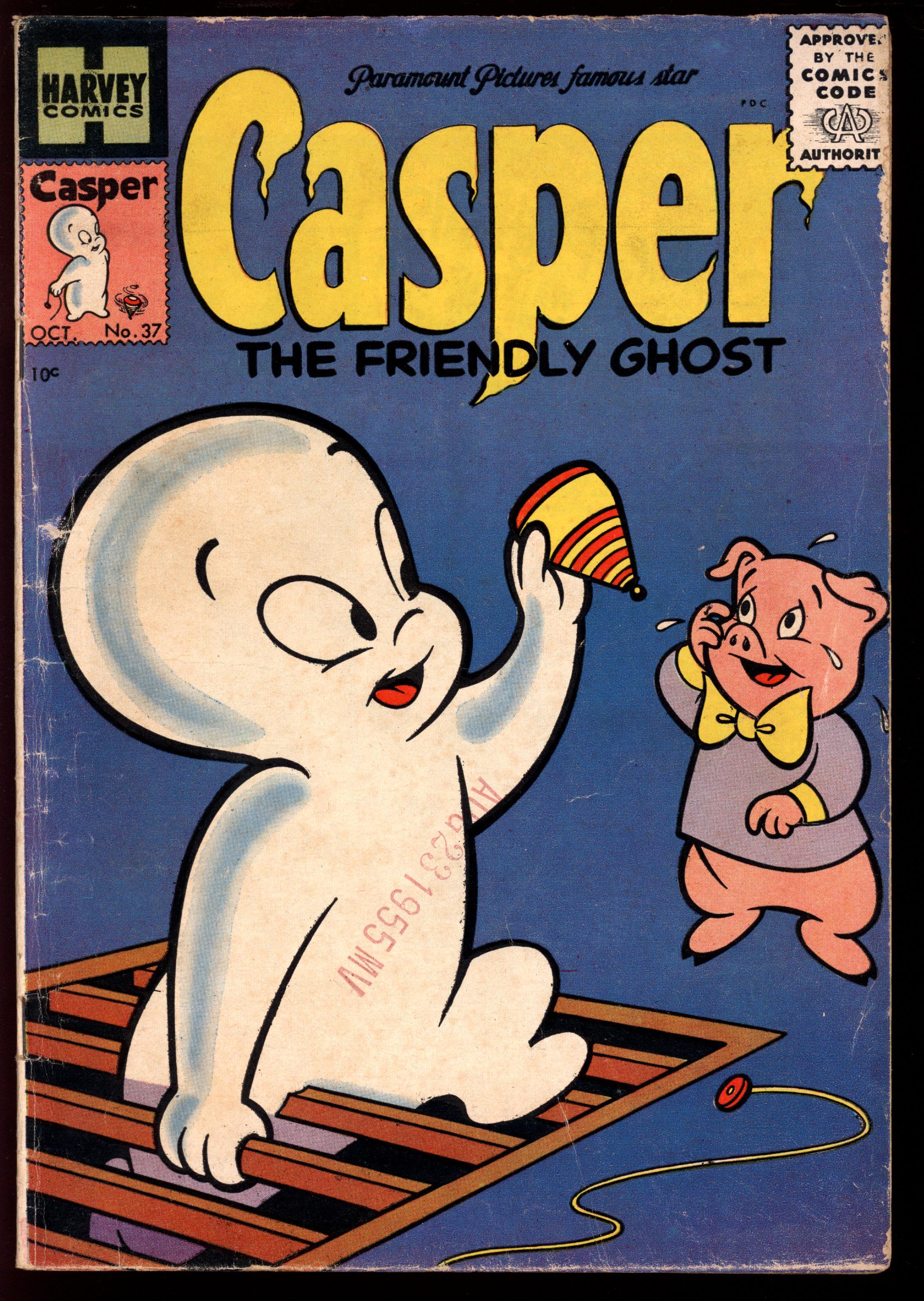 CASPER THE FRIENDLY GHOST Front Cover