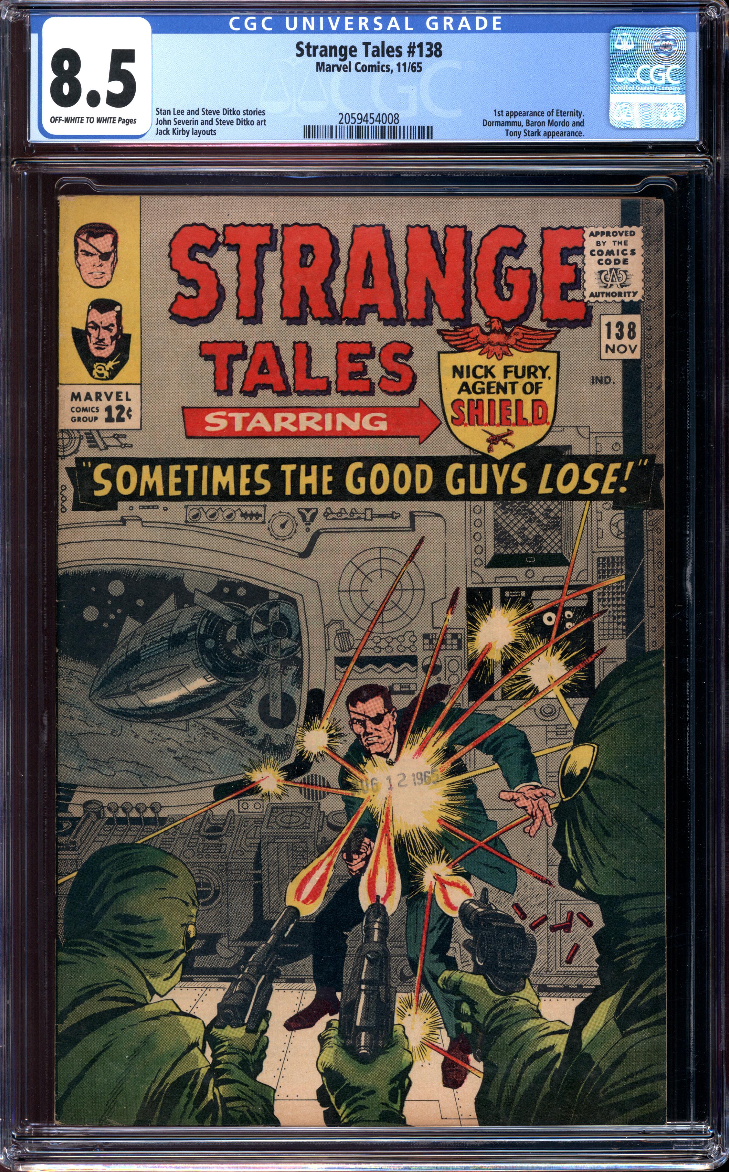 STRANGE TALES Front Cover