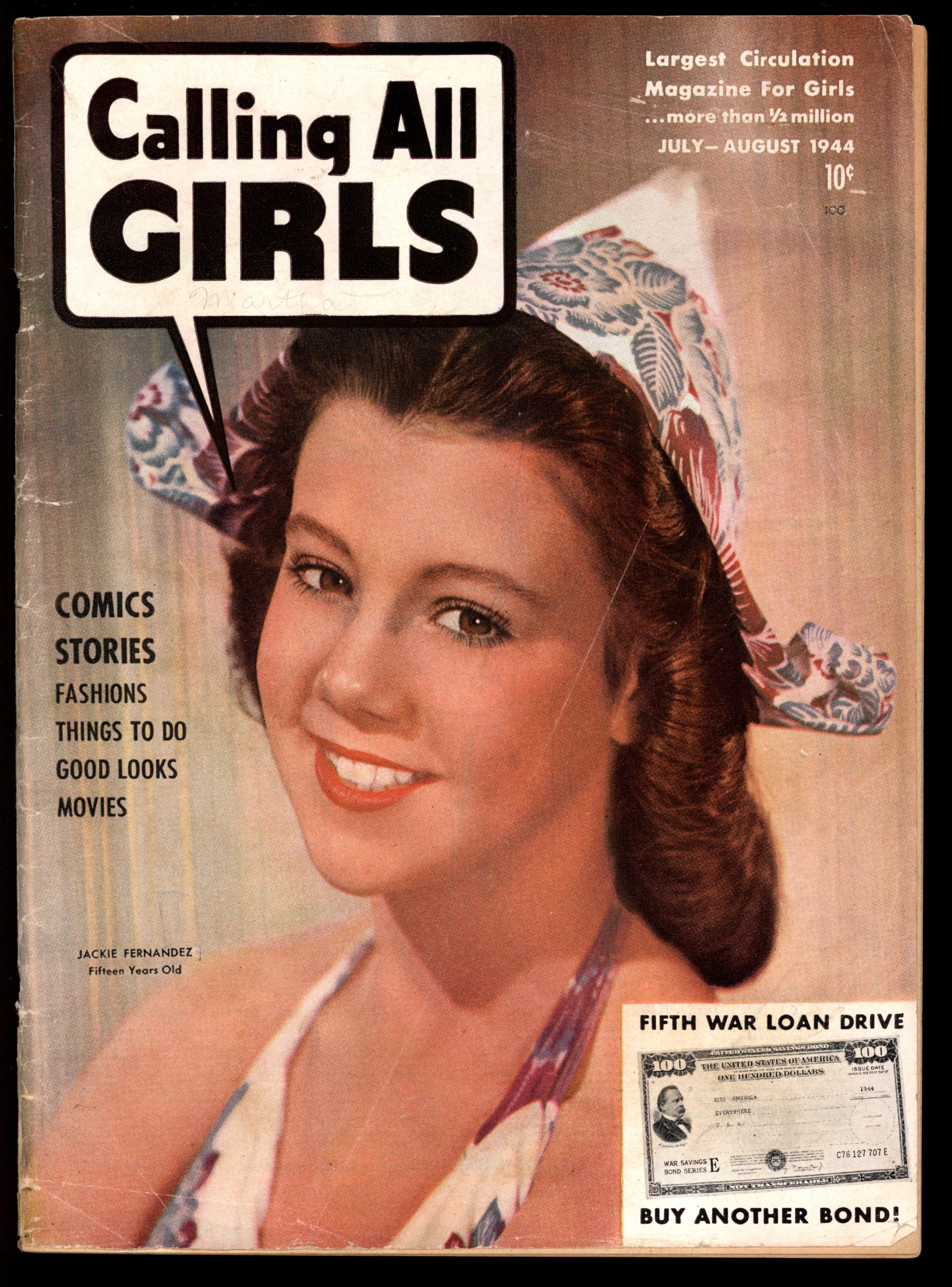 CALLING ALL GIRLS Front Cover