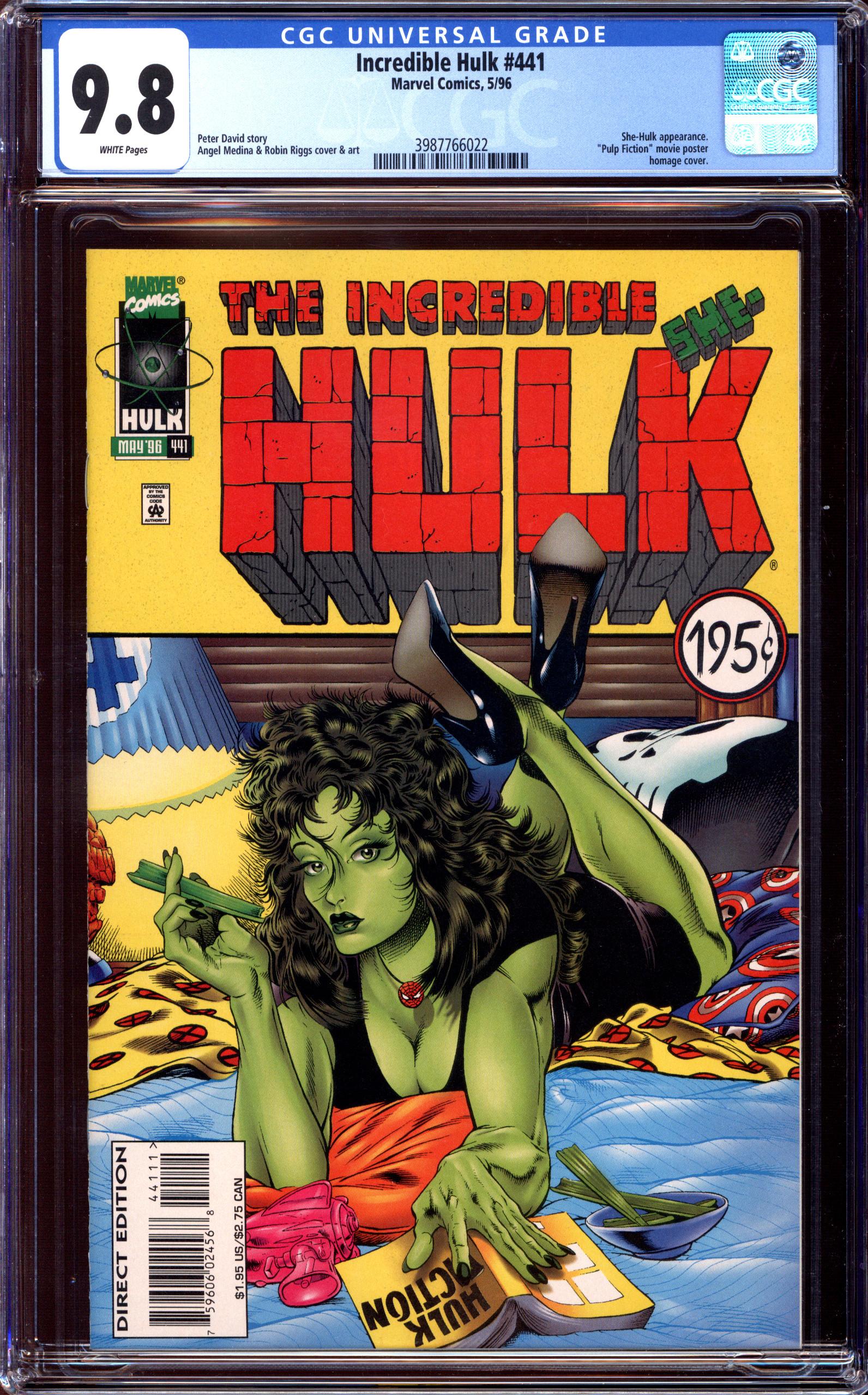 INCREDIBLE HULK Front Cover