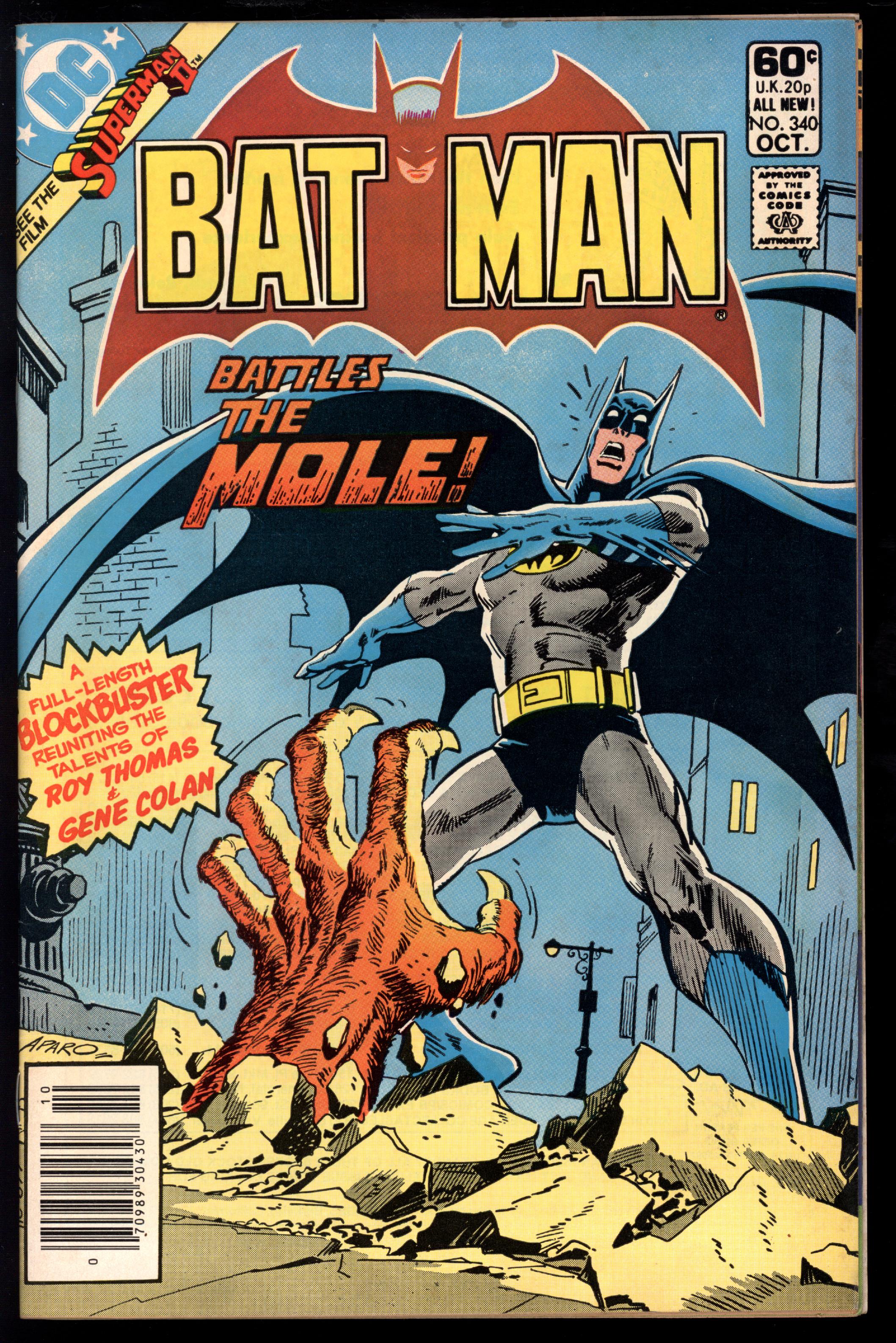 BATMAN Front Cover