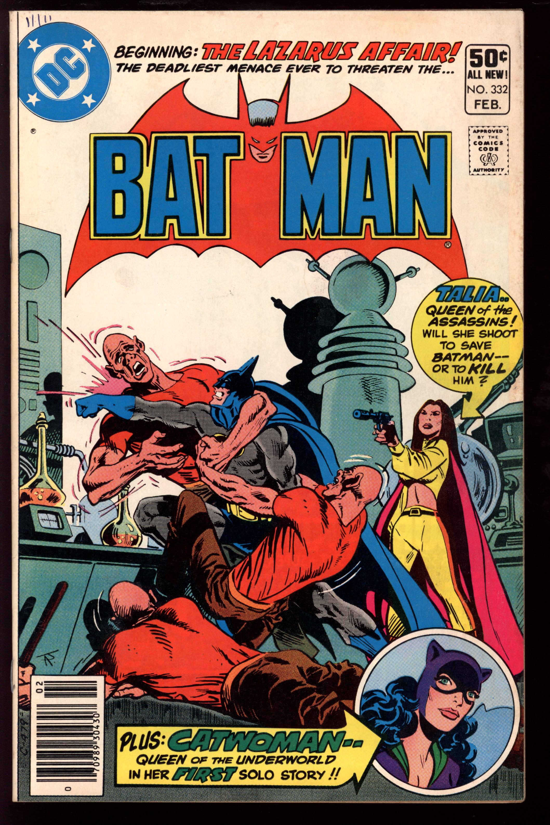 BATMAN Front Cover