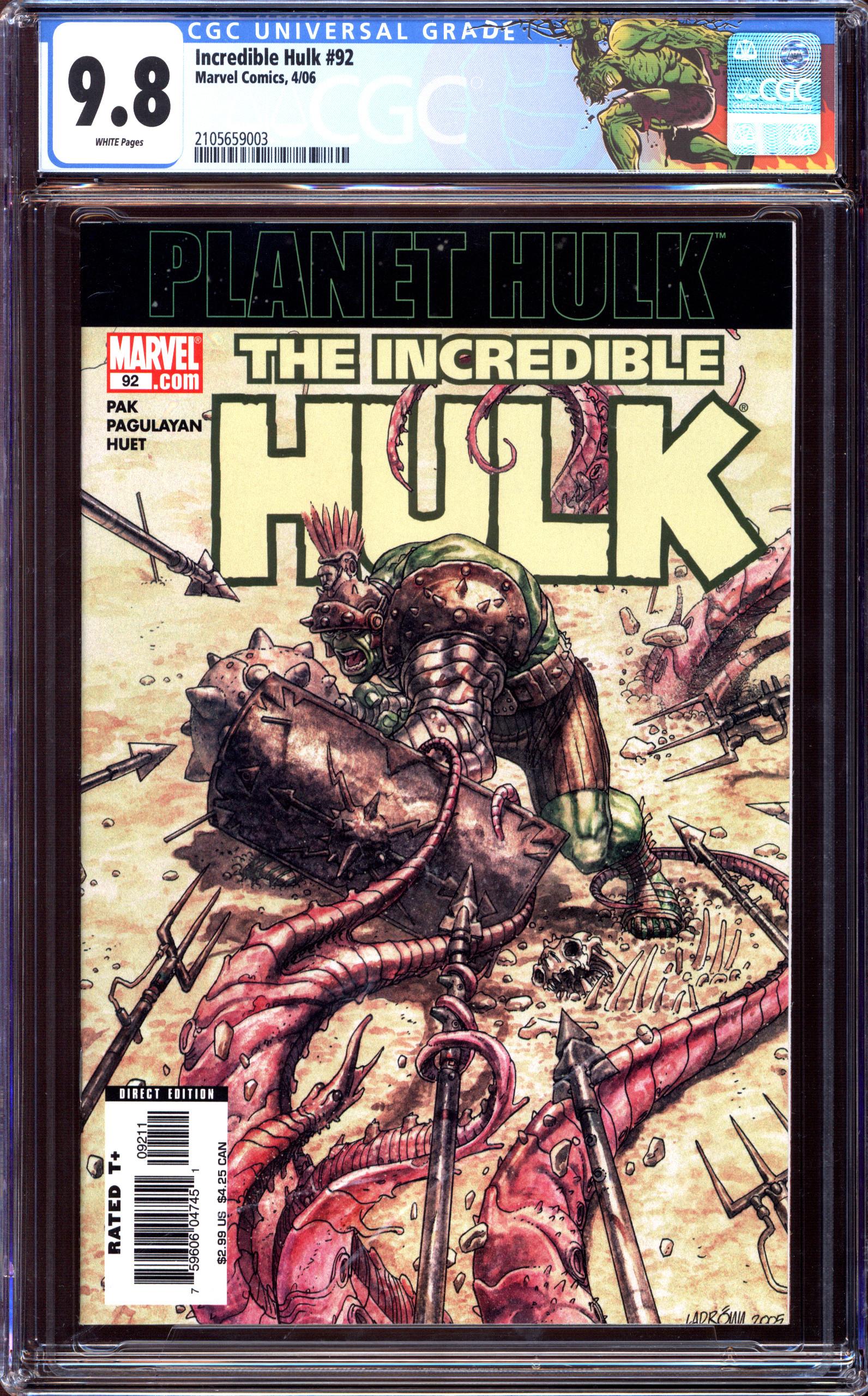 INCREDIBLE HULK Front Cover