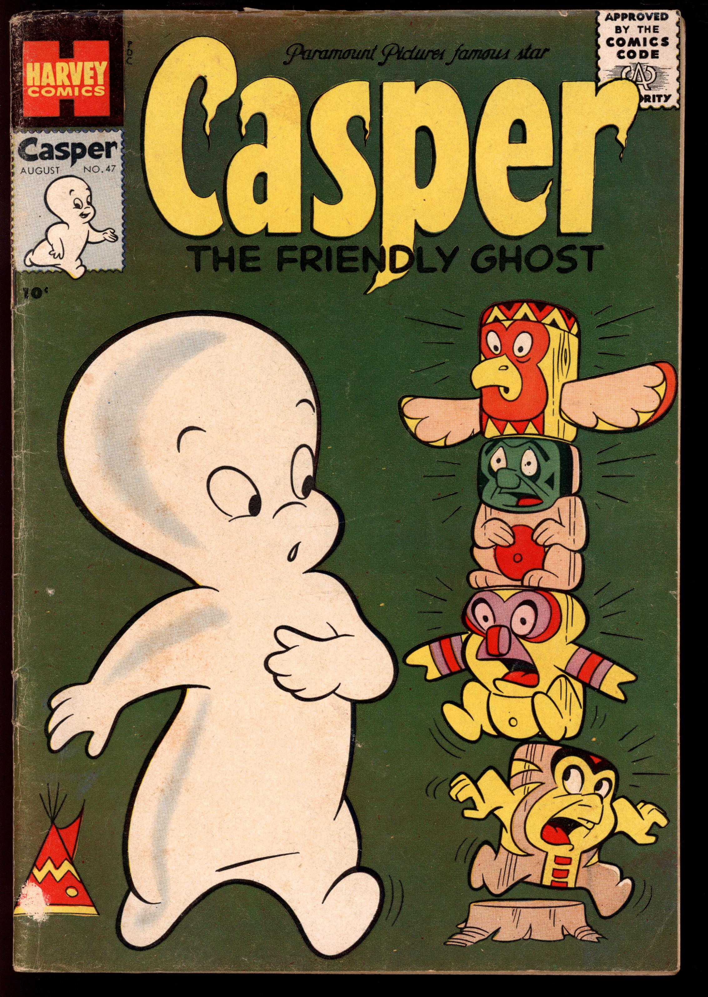 CASPER THE FRIENDLY GHOST Front Cover