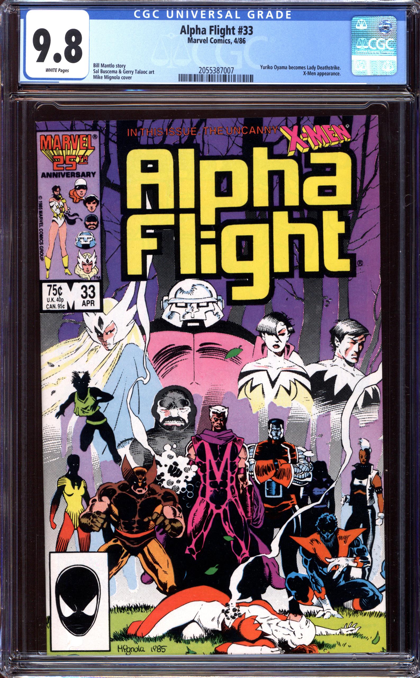 ALPHA FLIGHT Front Cover