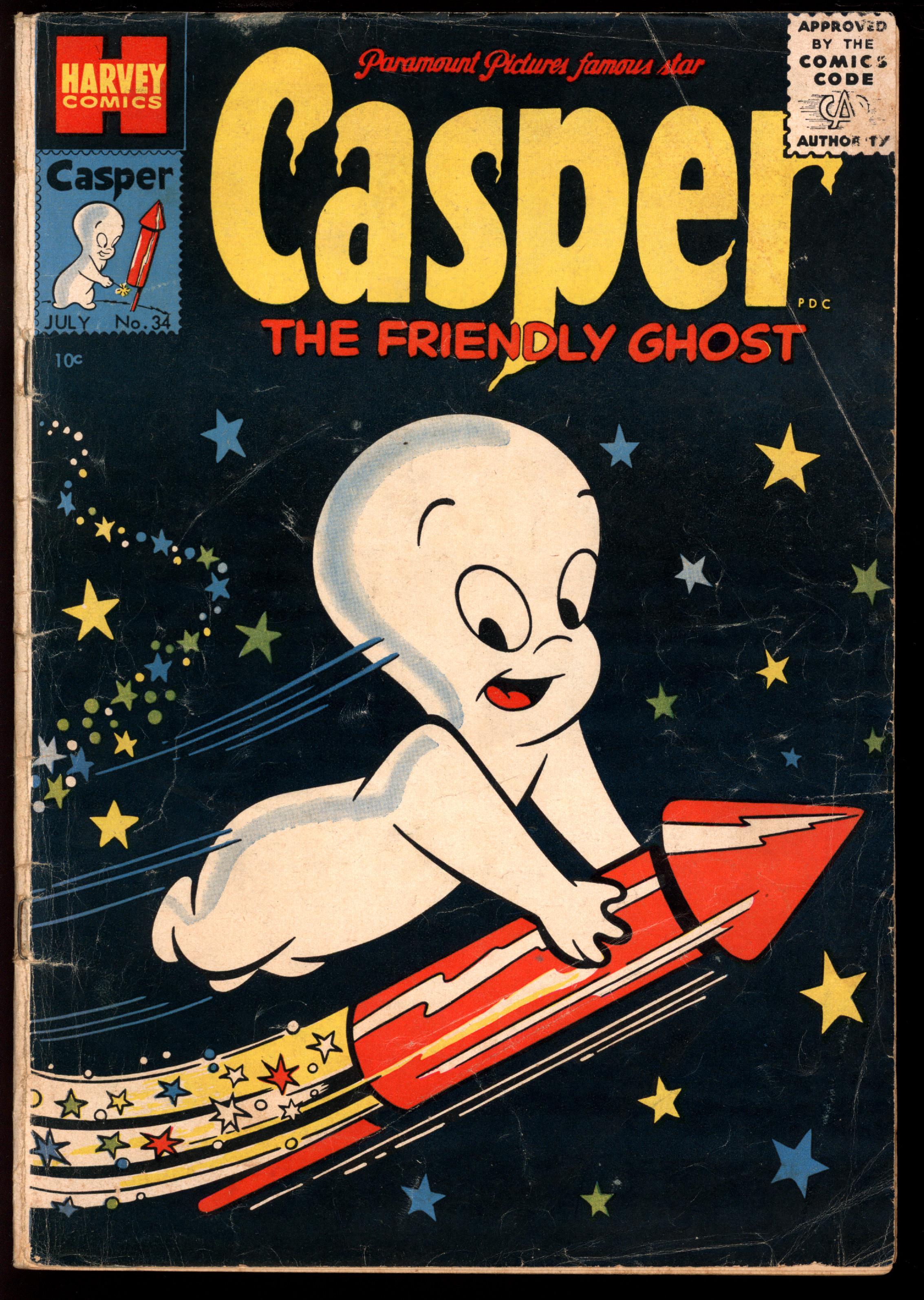 CASPER THE FRIENDLY GHOST Front Cover