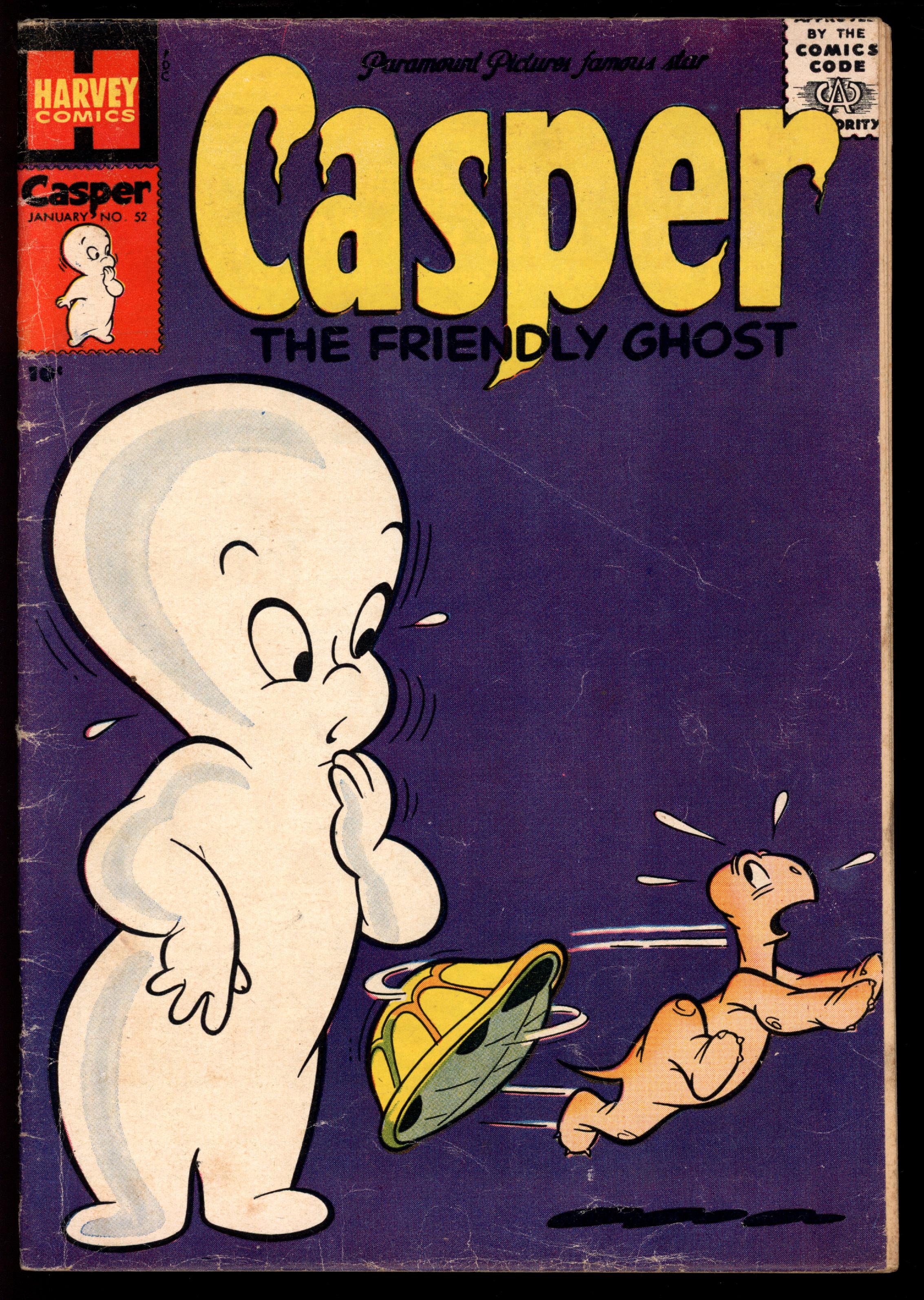 CASPER THE FRIENDLY GHOST Front Cover