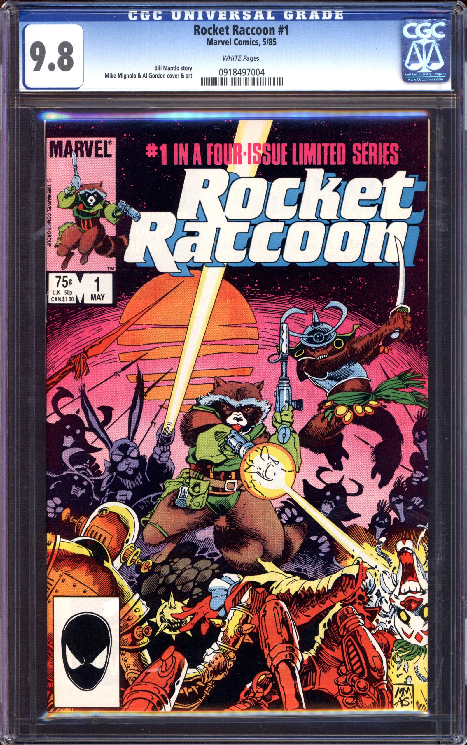 ROCKET RACCOON Front Cover
