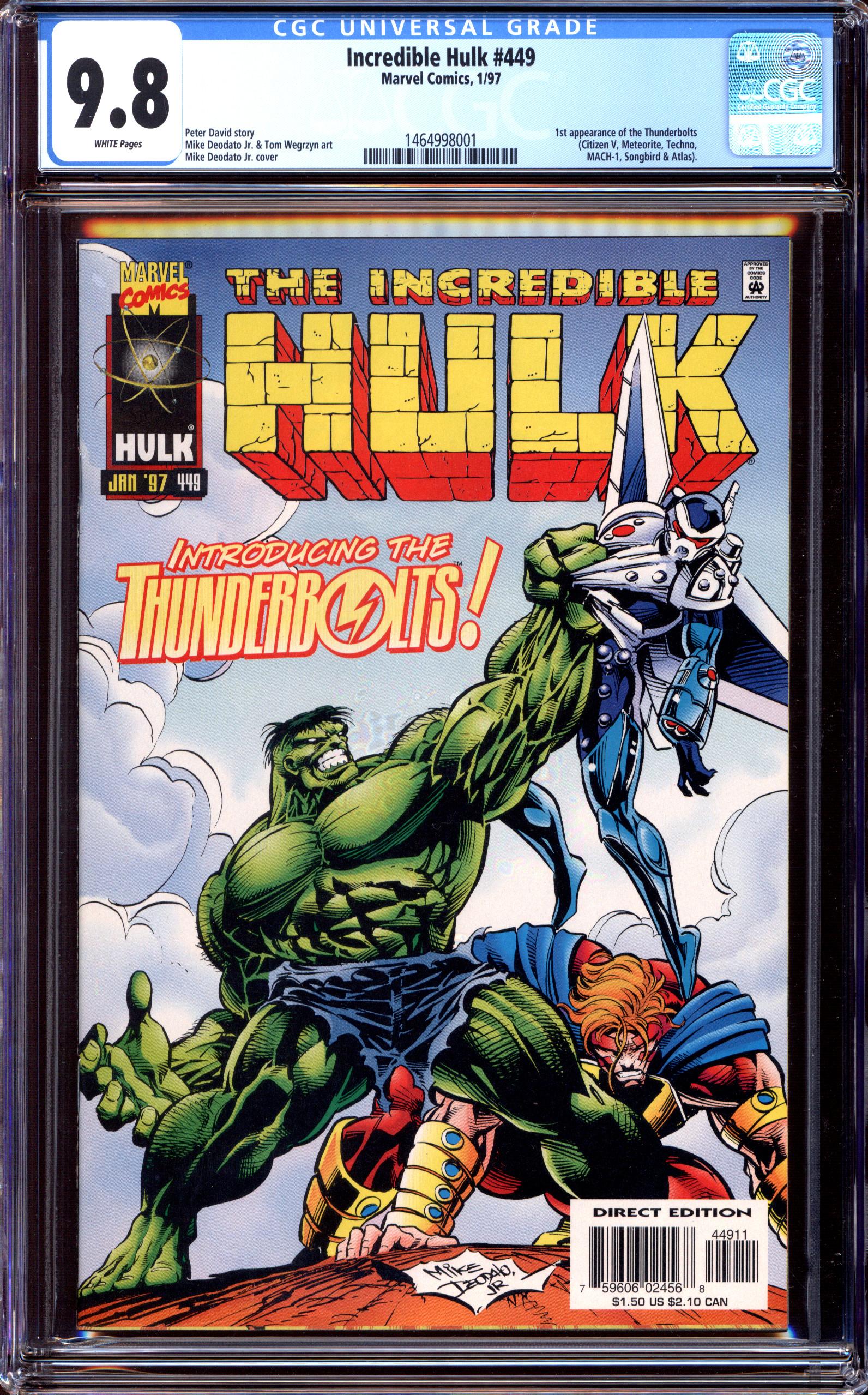 INCREDIBLE HULK Front Cover