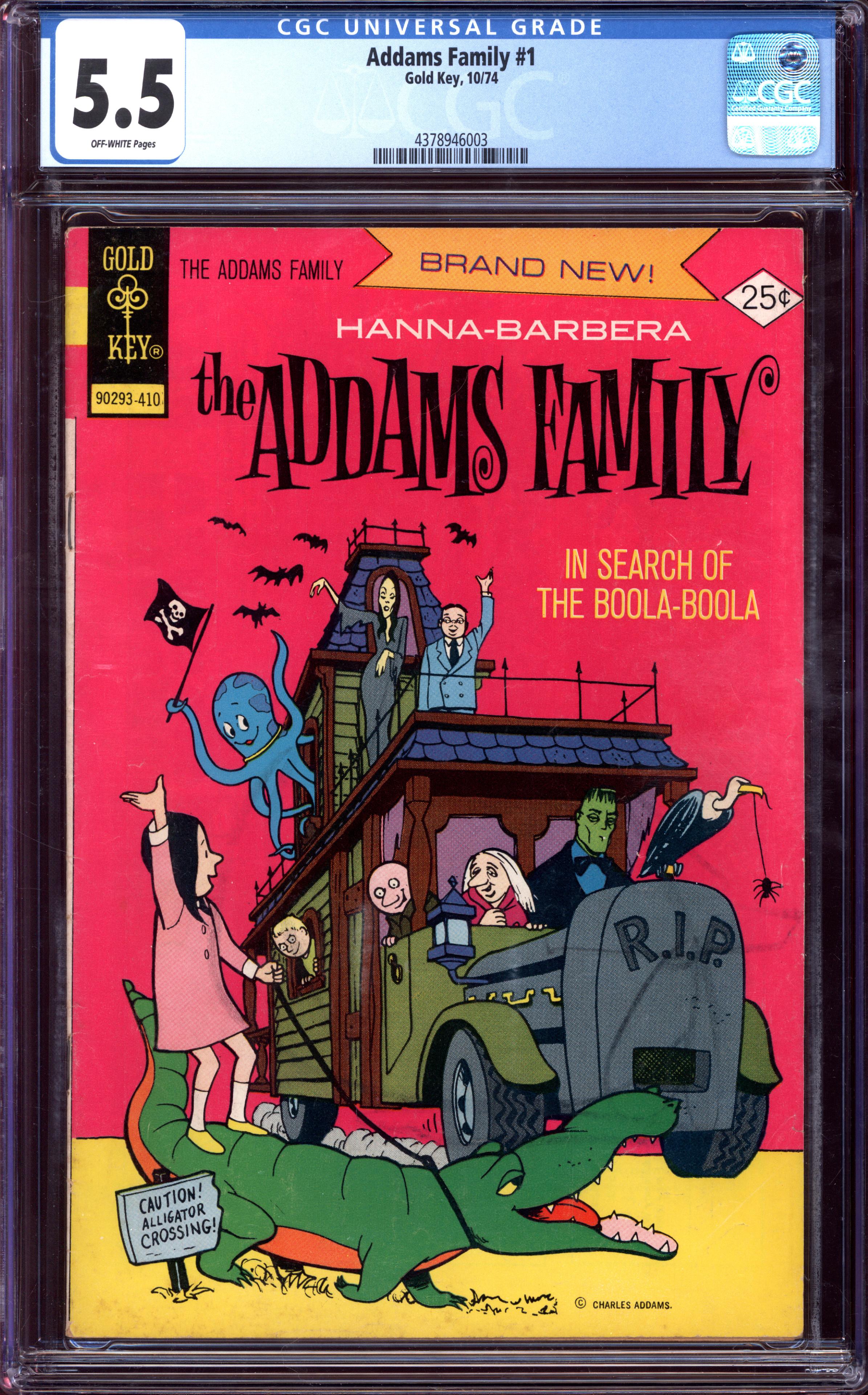 ADDAMS FAMILY Front Cover