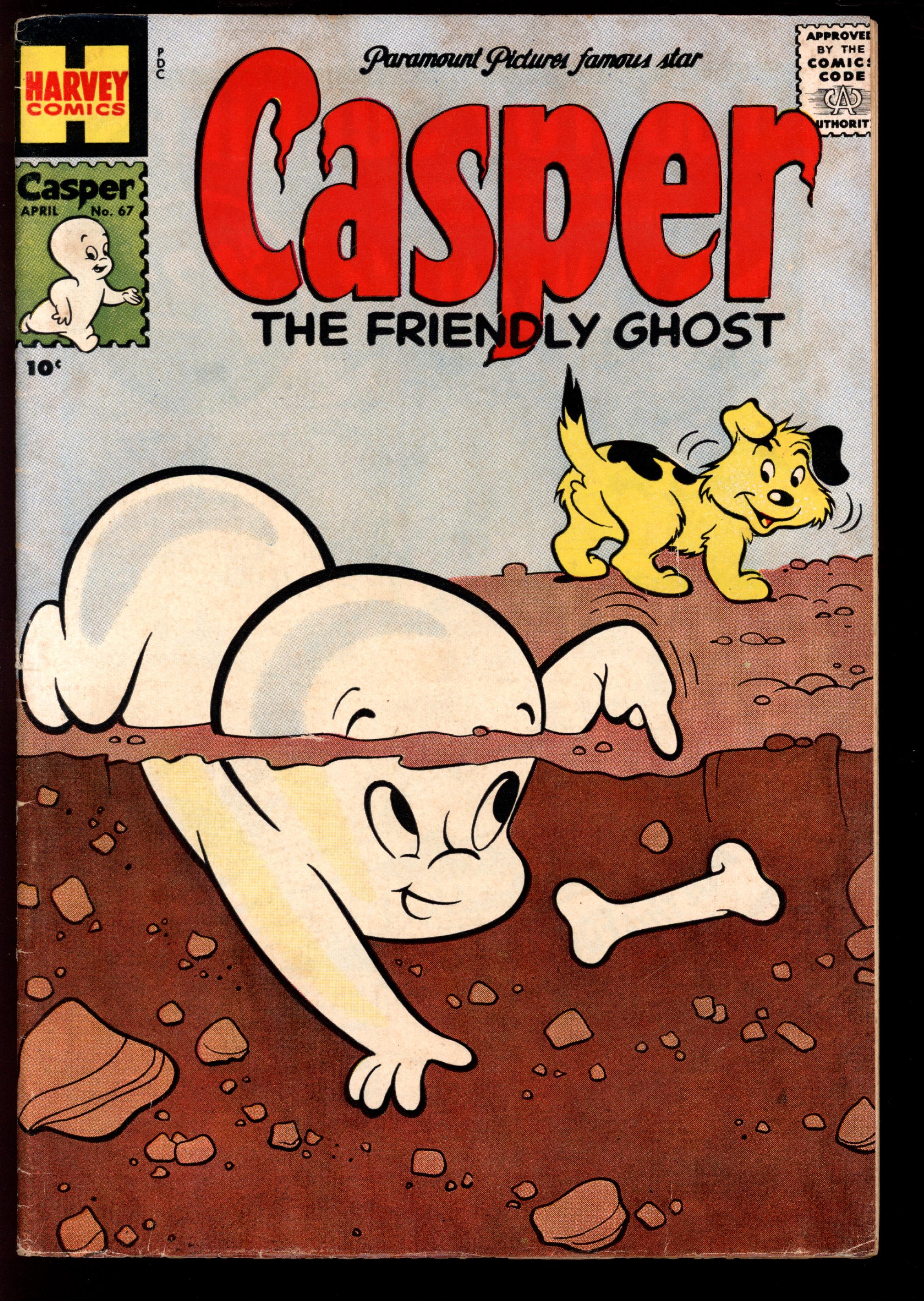 CASPER THE FRIENDLY GHOST Front Cover