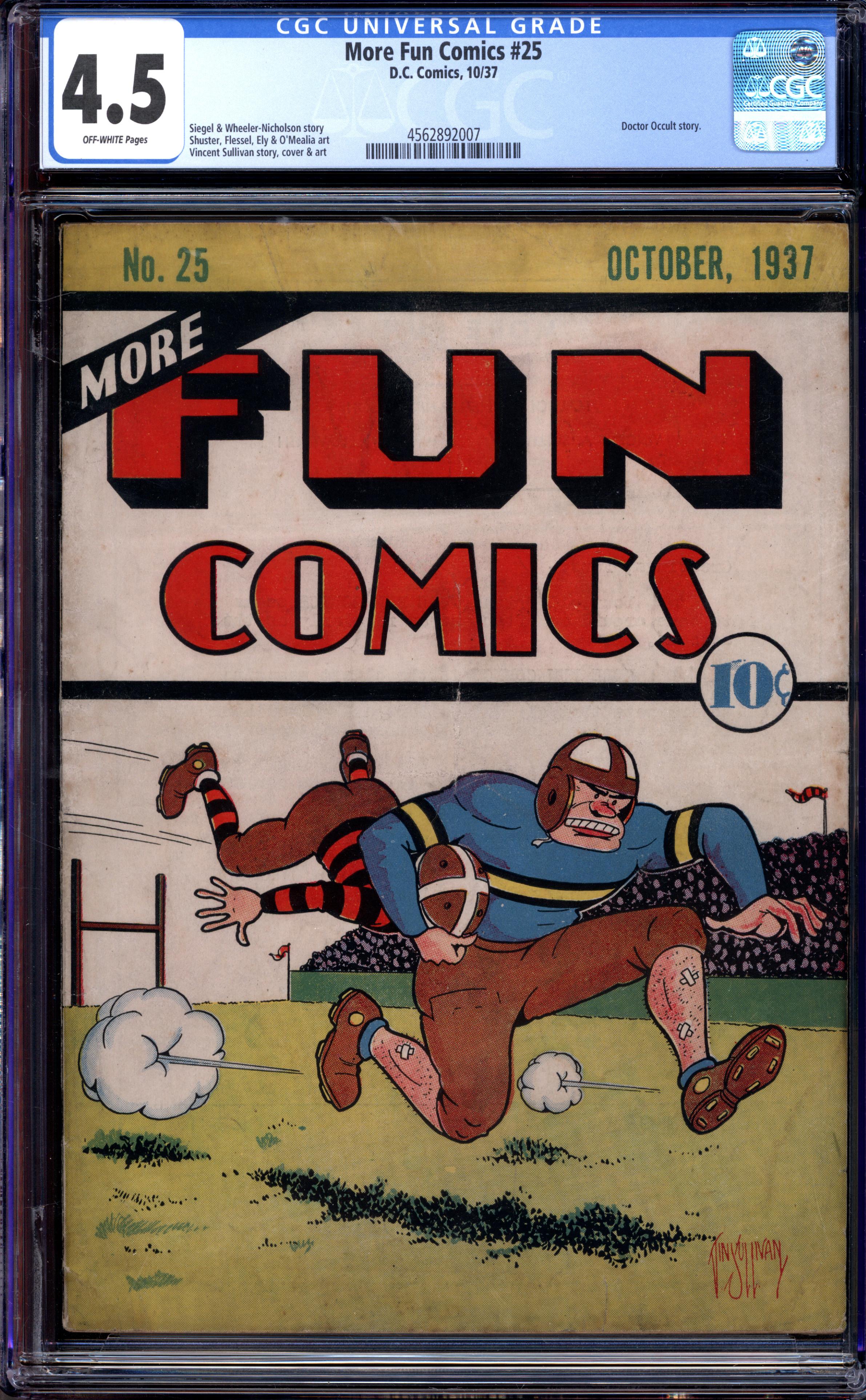 MORE FUN COMICS Front Cover