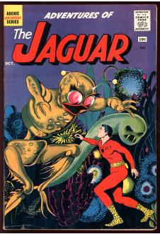 ADVENTURES OF THE JAGUAR #2 5.5 front cover