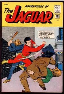 ADVENTURES OF THE JAGUAR #13 7.0 front cover