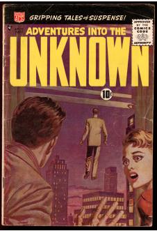 ADVENTURES INTO THE UNKNOWN #111 4.5 front cover