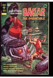 Cover of Tales of Sword and Sorcery Dagar the Invincible #4