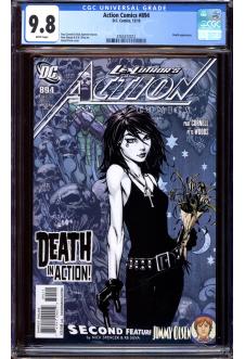 ACTION COMICS #894 CGC 9.8 WHITE PAGES front cover