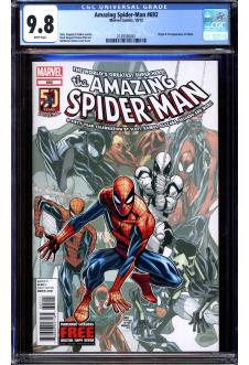 AMAZING SPIDER-MAN #692 CGC 9.8 WHITE PAGES front cover