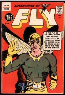 ADVENTURES OF THE FLY #3 4.0 front cover