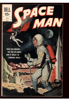 SPACE MAN #9 6.5 front cover