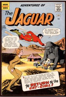 ADVENTURES OF THE JAGUAR #4 7.0 front cover