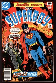 ADVENTURE COMICS #457 9.6 front cover