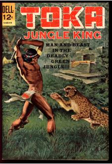 TOKA JUNGLE KING #1 7.5 front cover