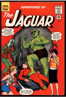 ADVENTURES OF THE JAGUAR #7 6.5 front cover