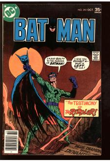 BATMAN #292 6.5 front cover