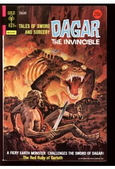 Cover of Tales of Sword and Sorcery Dagar the Invincible #8