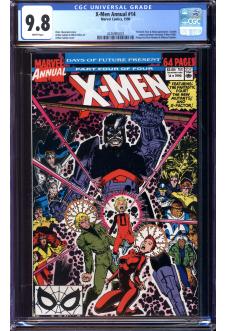 X-MEN ANNUAL #14 CGC 9.8 WHITE PAGES front cover
