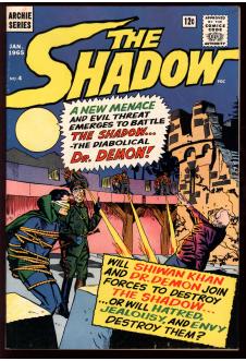 SHADOW #4 7.5 front cover