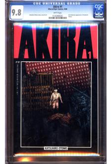 AKIRA #1 CGC 9.8 WHITE PAGES front cover
