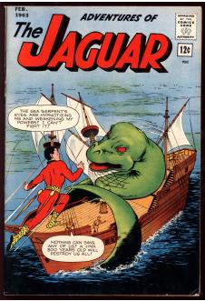 ADVENTURES OF THE JAGUAR #11 7.0 front cover