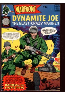 WARFRONT #36 7.5 front cover