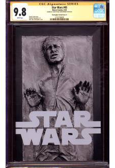 STAR WARS #45 CGC 9.8 WHITE PAGES front cover