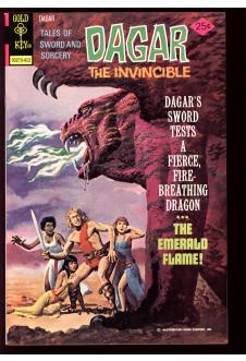 Cover of Tales of Sword and Sorcery Dagar the Invincible #10