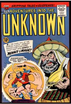 ADVENTURES INTO THE UNKNOWN #161 7.5 front cover