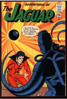 ADVENTURES OF THE JAGUAR #15 6.5 front cover
