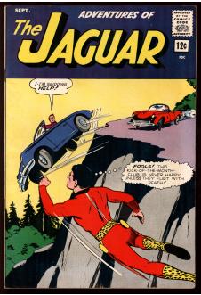 ADVENTURES OF THE JAGUAR #14 6.0 front cover