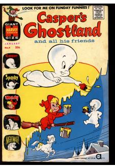 CASPER'S GHOSTLAND #4 5.0 front cover