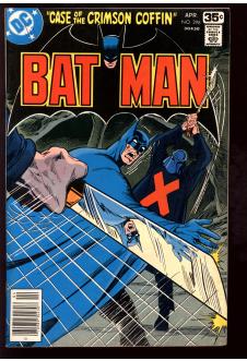 BATMAN #298 6.5 front cover
