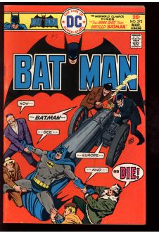 BATMAN #273 7.0 front cover