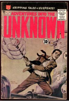 ADVENTURES INTO THE UNKNOWN #109 5.5 front cover