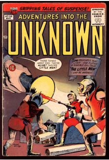 ADVENTURES INTO THE UNKNOWN #108 5.0 front cover